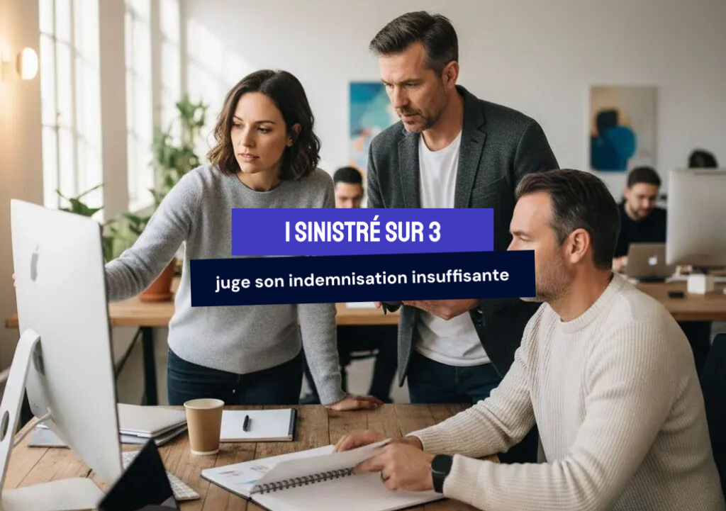 1 sinistré sur 3 juge son indemnisation insiffisante