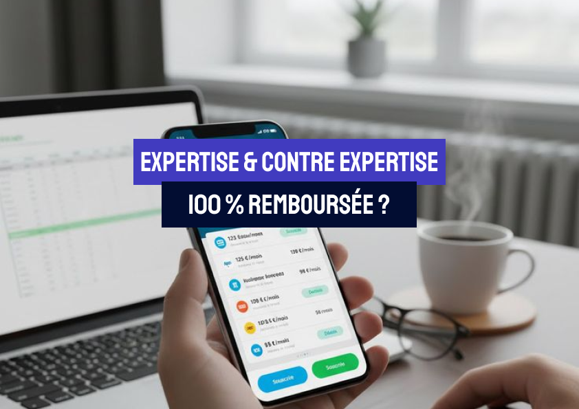 frais d'expertise remboursés